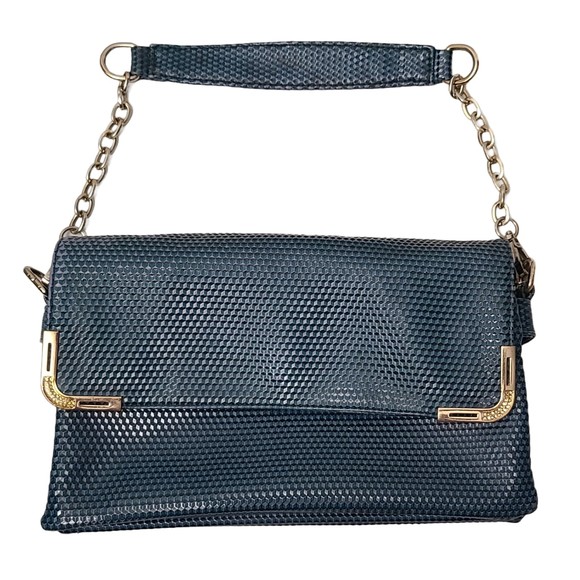 Womens Expandable One Handle Purse Green Gold Color Strap Yirentianzi - Picture 1 of 12